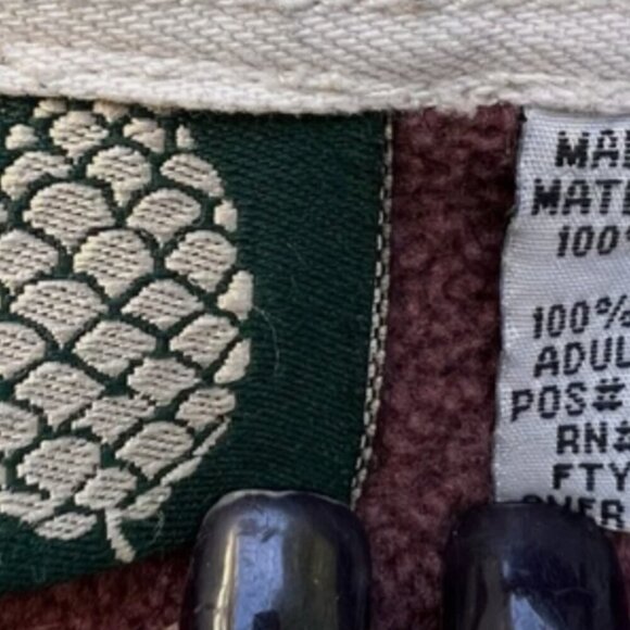 Cream and Red Lightweight Shirt Jacket - Picture 10 of 13